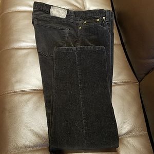 Ralph Lauren Cordoroy Black Jeans  Size 8